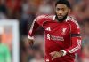 Joe Gomez pemain Liverpool cedera