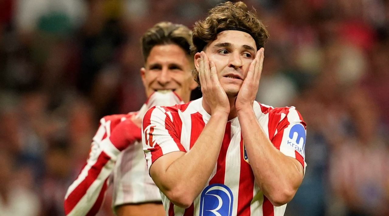 Julian Alvarez pemain Atletico Madrid