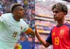 Kylian Mbappe vs Lamine Yamal - Prancis vs Spanyol