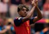 Lamine Yamal pemain Timnas Spanyol