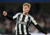 Lewis Hall pemain Newcastle United