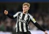 Lewis Hall pemain Newcastle United