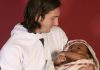 Lionel Messi dan bayi Lamine Yamal
