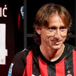 Luka Modric pemain AC Milan