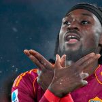 Manu Kone pemain AS Roma