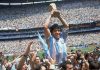 Maradona saat Timnas Argentina Juara Dunia