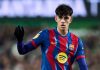 Marc Bernal pemain Barcelona
