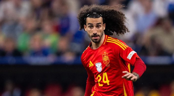 Marc Cucurella bek Timnas Spanyol dan Barcelona Marc Cucurella bek Timnas Spanyol dan Barcelona