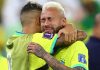 Neymar pemain timnas Brasil