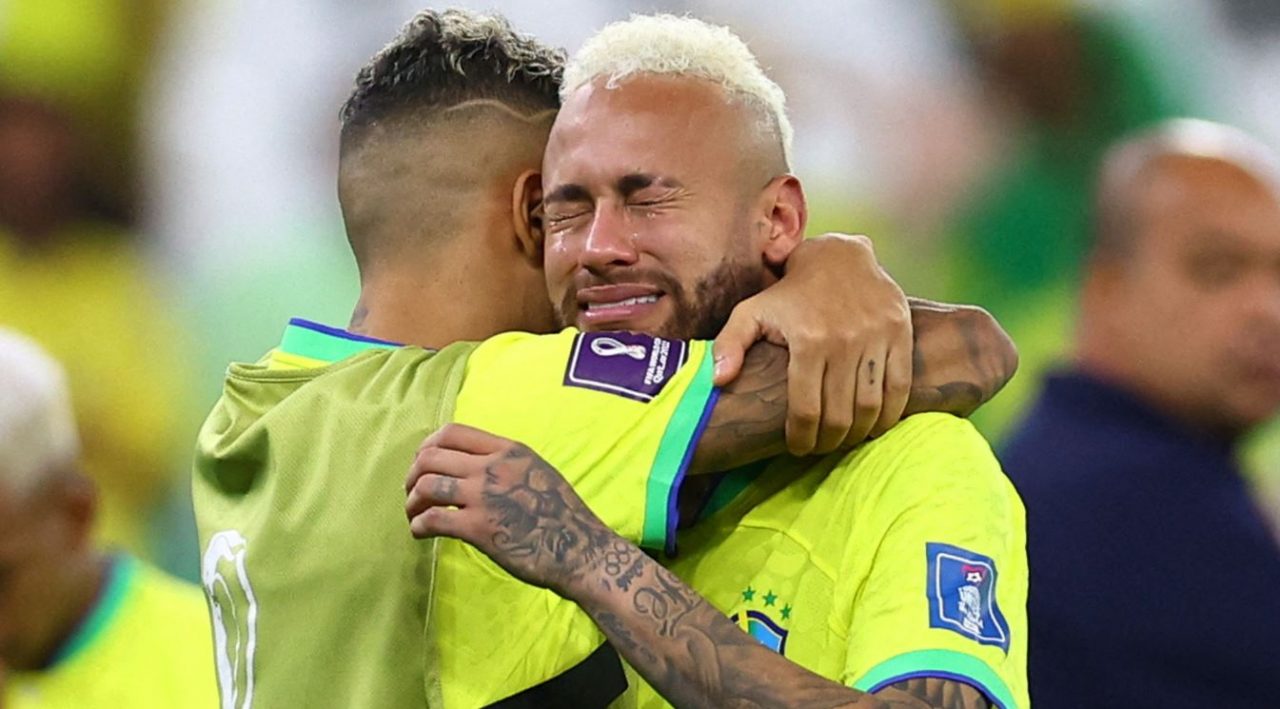 Neymar pemain timnas Brasil