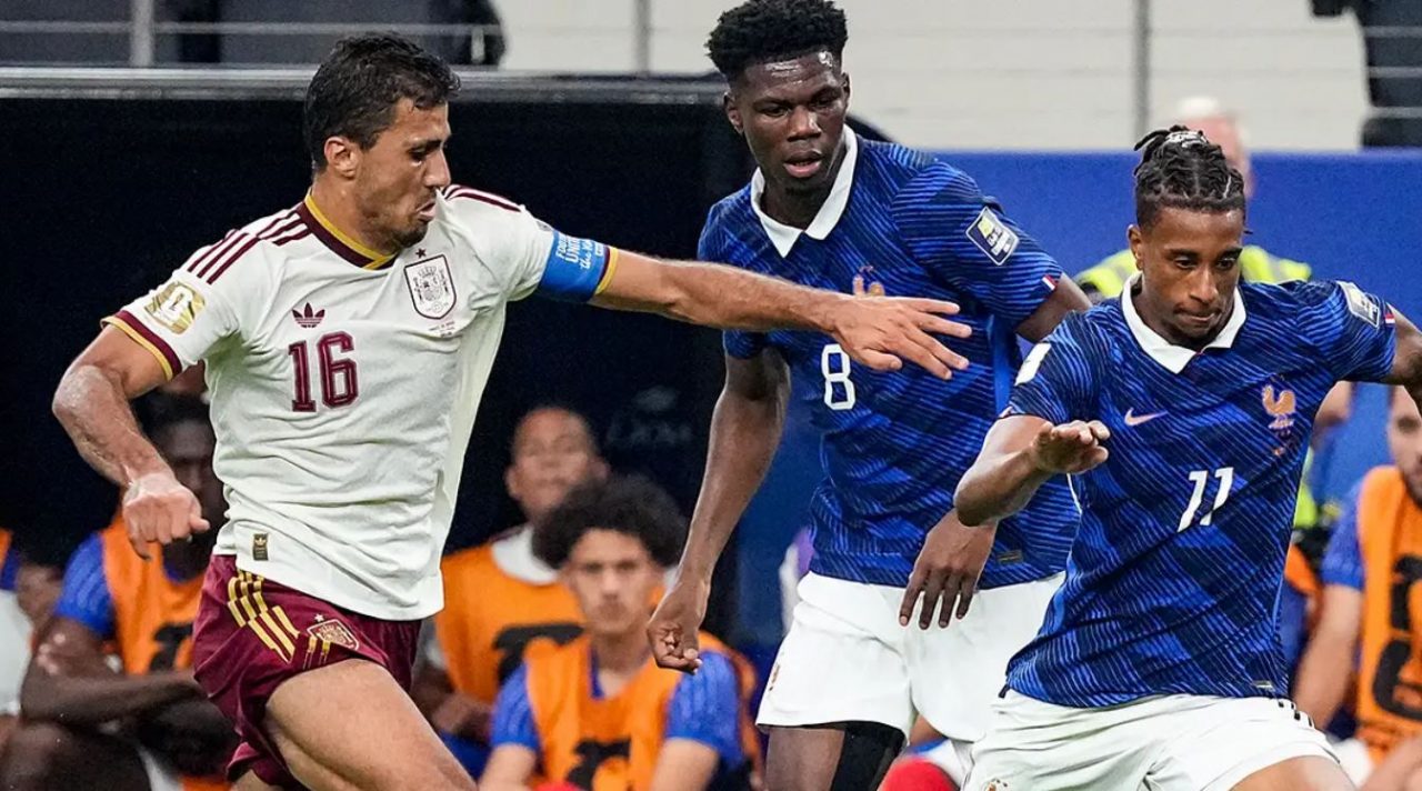 Poin penting penentu kemenangan Spanyol atas Prancis