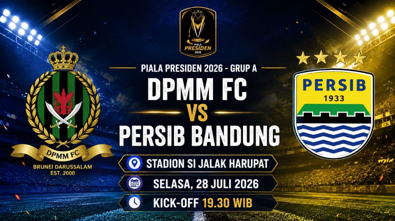 Prediksi DPMM FC vs Persib Bandung - Piala Presiden 2026