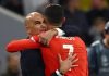 Roberto Martinez dan Cristiano Ronaldo