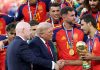 Spanyol perpanjang rekor tak terkalahkan