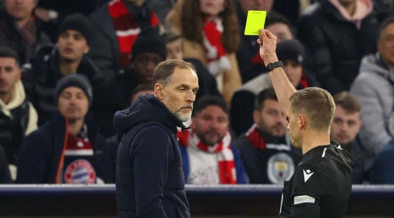 Thomas Tuchel dan wasit Clement Turpin