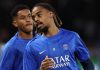 Bradley Barcola pemain PSG
