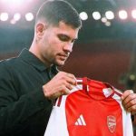 Bruno Guimarães pemain Arsenal