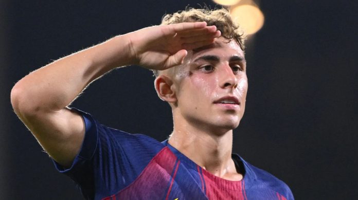 Fermin Lopez pemain Barcelona Fermin Lopez pemain Barcelona