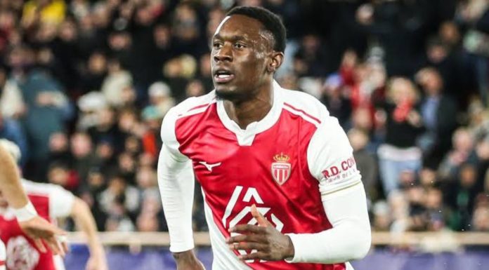 Folarin Balogun pemain AS Monaco Folarin Balogun pemain AS Monaco