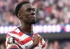 Folarin Balogun pemain AS Monaco