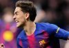Gavi pemain Barcelona