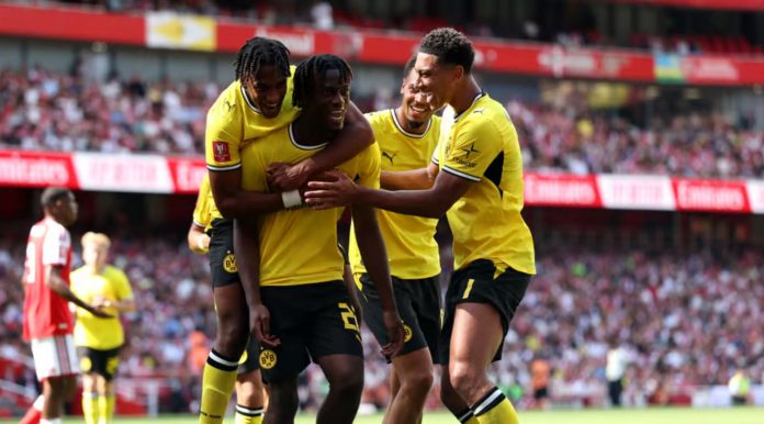 Hasil Arsenal vs Borussia Dortmund - Emirates Cup 2026