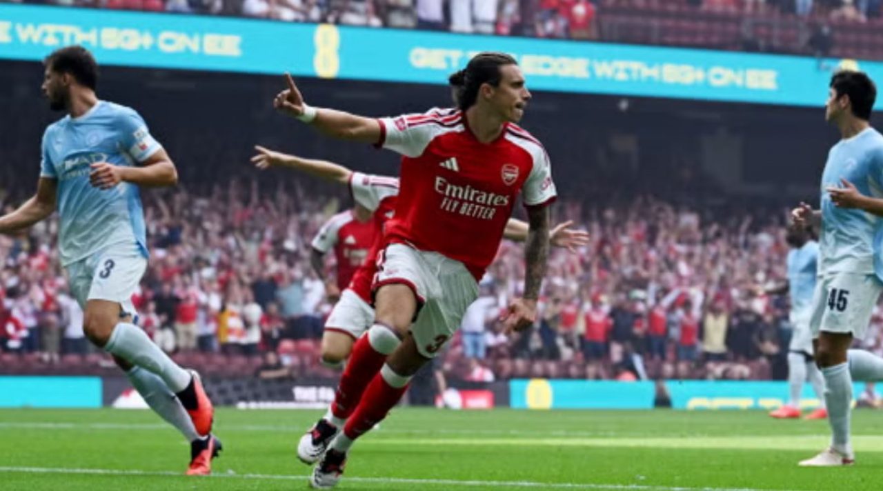 Hasil Arsenal vs Manchester City - Community Shield 2026