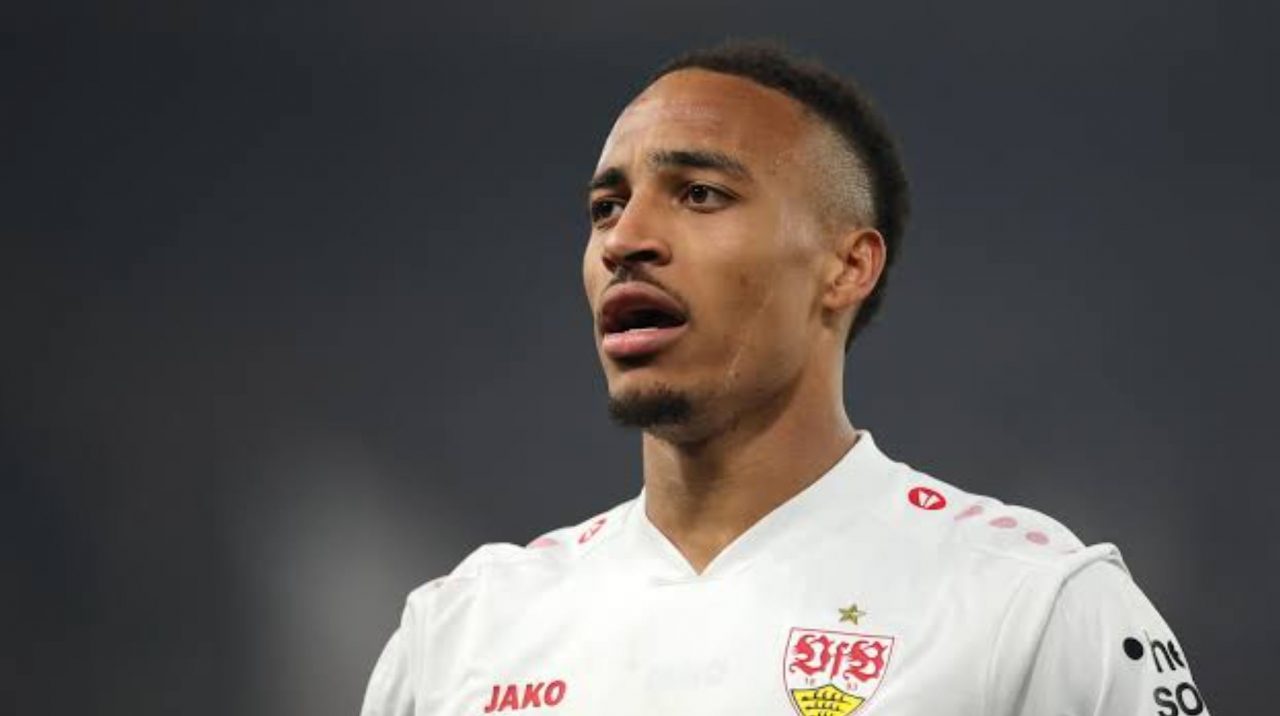 Jamie Leweling pemain VfB Stuttgart