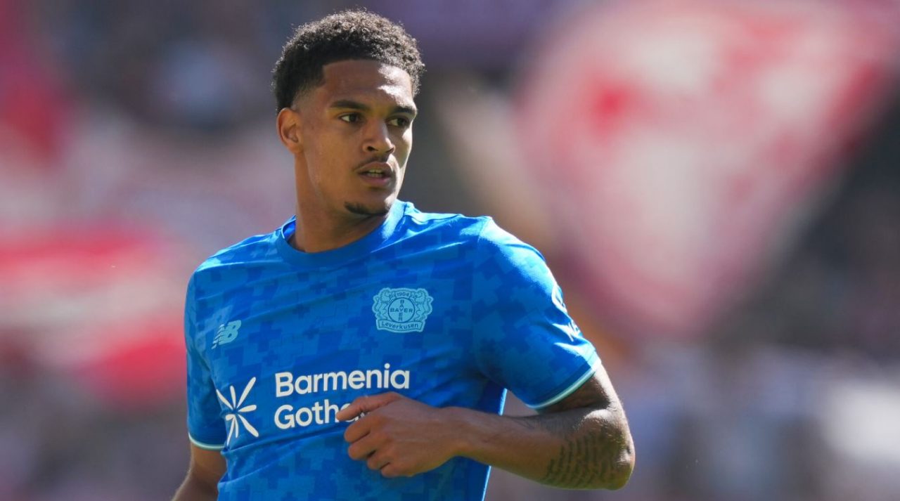 Jarell Quansah pemain Bayer Leverkusen