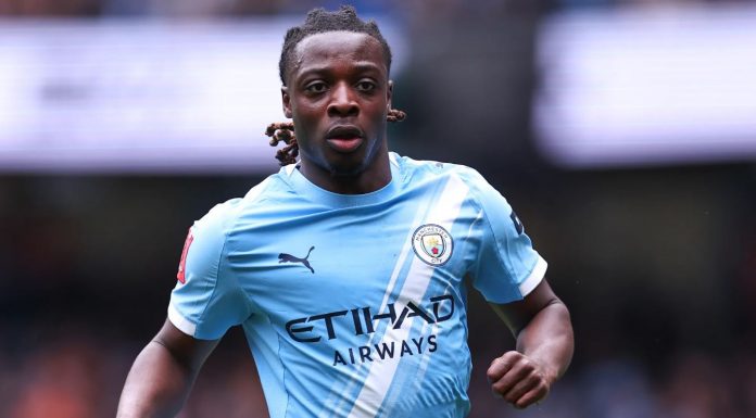 Jeremy Doku pemain Manchester City