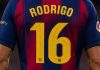 Jersey no 16 Barcelona untuk Rodri