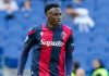 Jhon Lucumí pemain Bologna