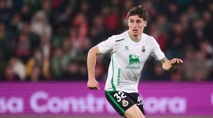 Jorge Salinas pemain Racing Santander Jorge Salinas pemain Racing Santander