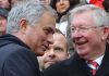 Jose Mourinho dan Sir Alex Ferguson