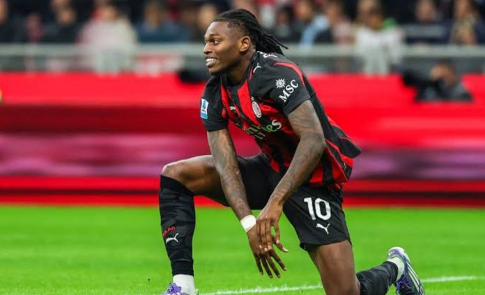 Kabar transfer Aston Villa incar Rafael Leao pemain AC Milan