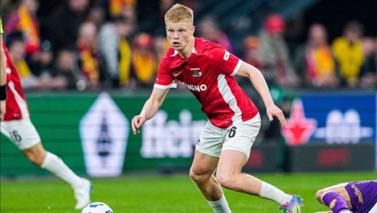 Kees Smit pemain AZ Alkmaar
