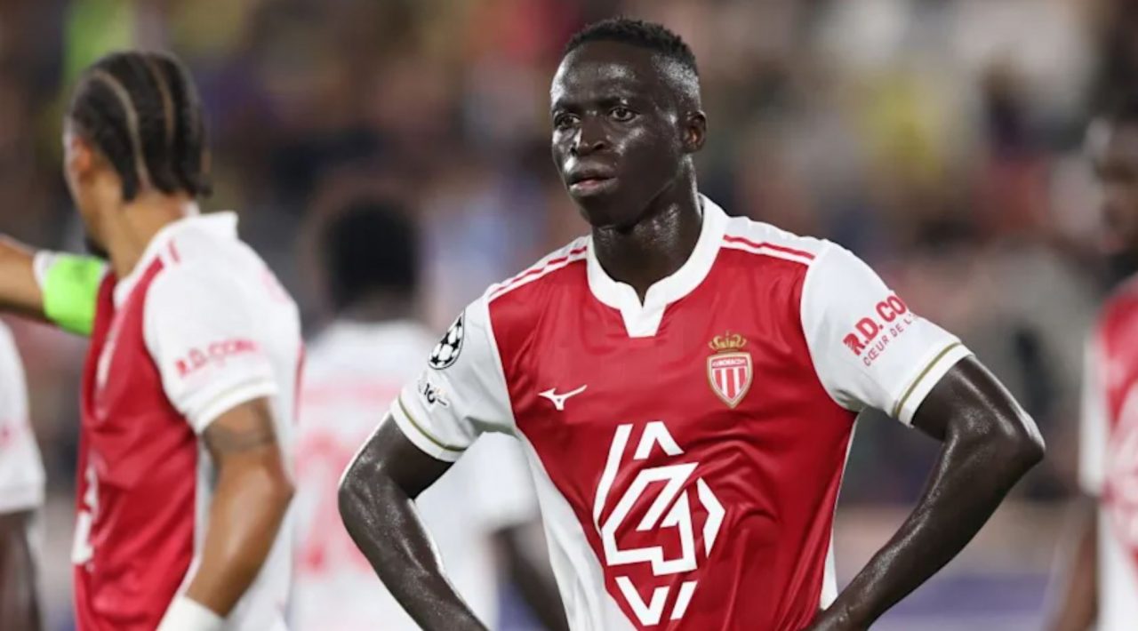 Lamine Camara pemain AS Monaco