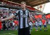Lewis Hall pemain Newcastle United