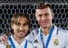 Luka Modric dan Toni Kroos Real Madrid