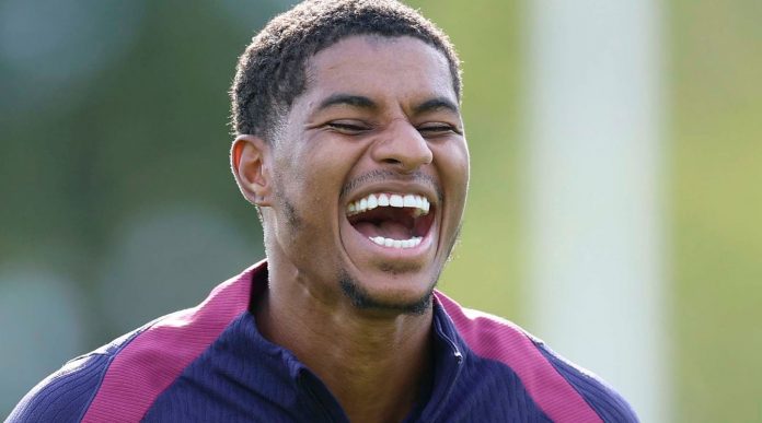 Marcus Rashford pemain Manchester United