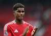Marcus Rashford pemain Manchester United