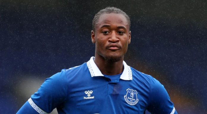 Martin Sherif pemain Everton Martin Sherif pemain Everton