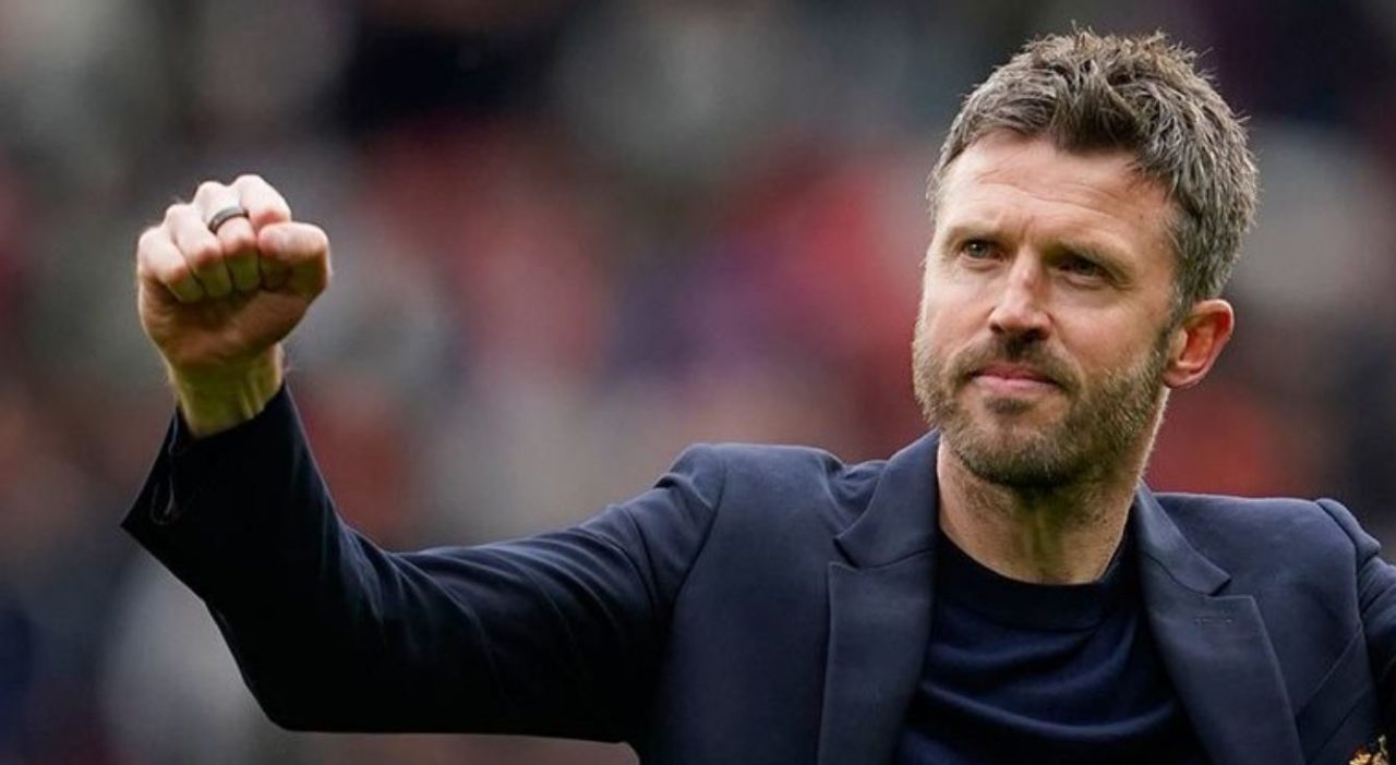 Michael Carrick pelatih Manchester United