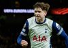 Mikey Moore pemain Tottenham Hotspur