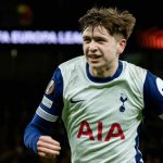 Mikey Moore pemain Tottenham Hotspur