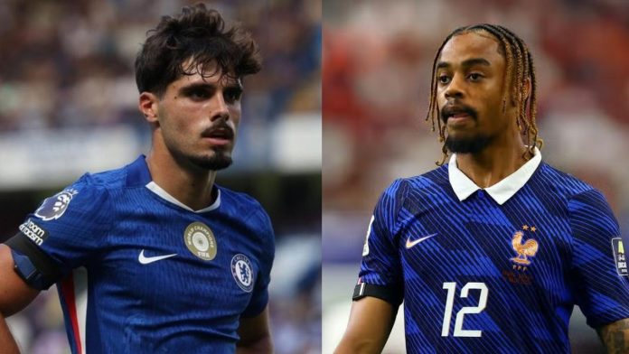 Pedro Neto dan Bradley Barcola Pedro Neto dan Bradley Barcola