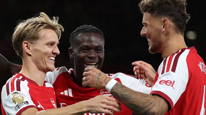 Pemain Arsenal mulai tunjukkan mental juara Pemain Arsenal mulai tunjukkan mental juara