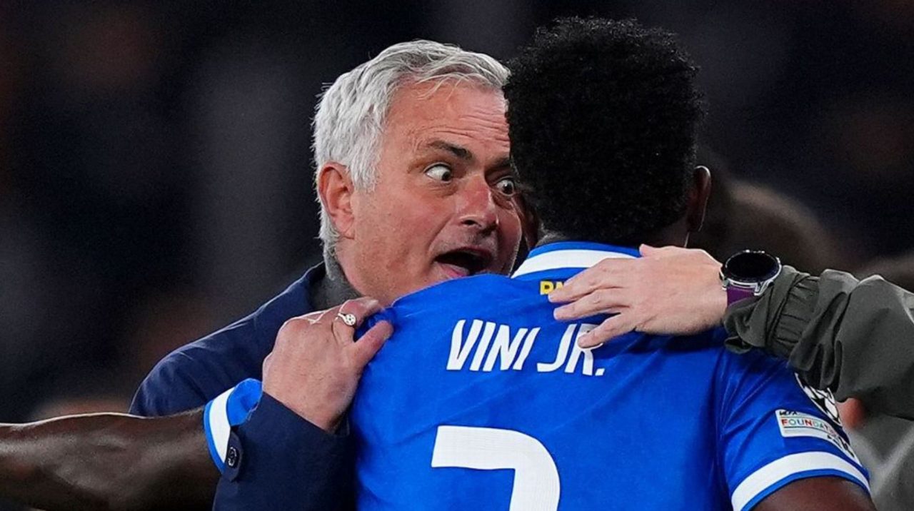 Vinicius Junior dan Jose Mourinho - Real Madrid