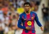 Alejandro Balde pemain Barcelona
