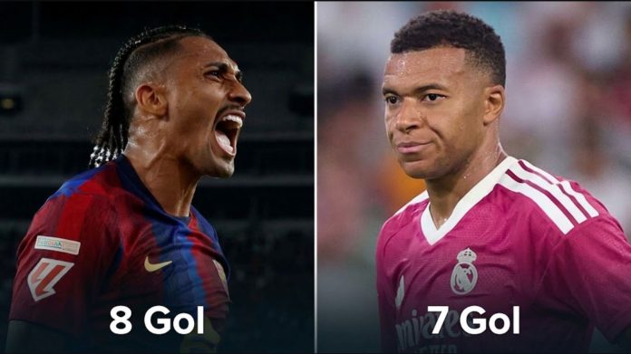 Barcelona cetak lebih banyak gol dari Real Madrid